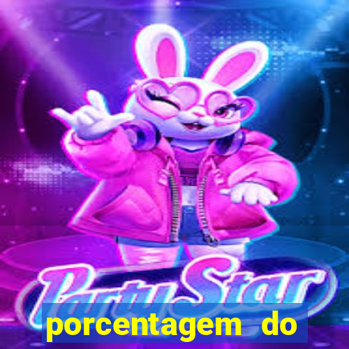 porcentagem do fortune rabbit